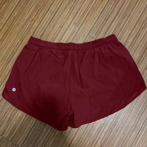 Lululemon Red Shorts 12 Tall